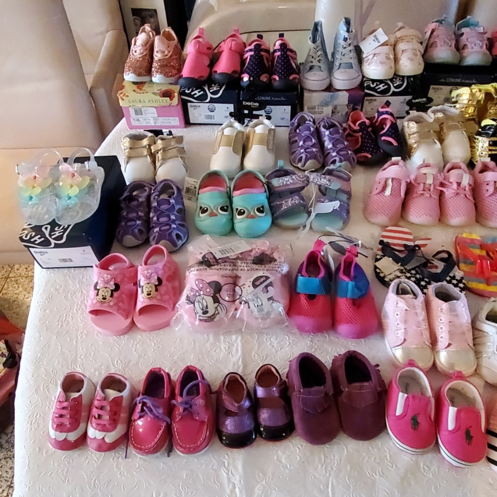 CRIB SHOES, SNEAKERS, SANDALS,, BOOTS